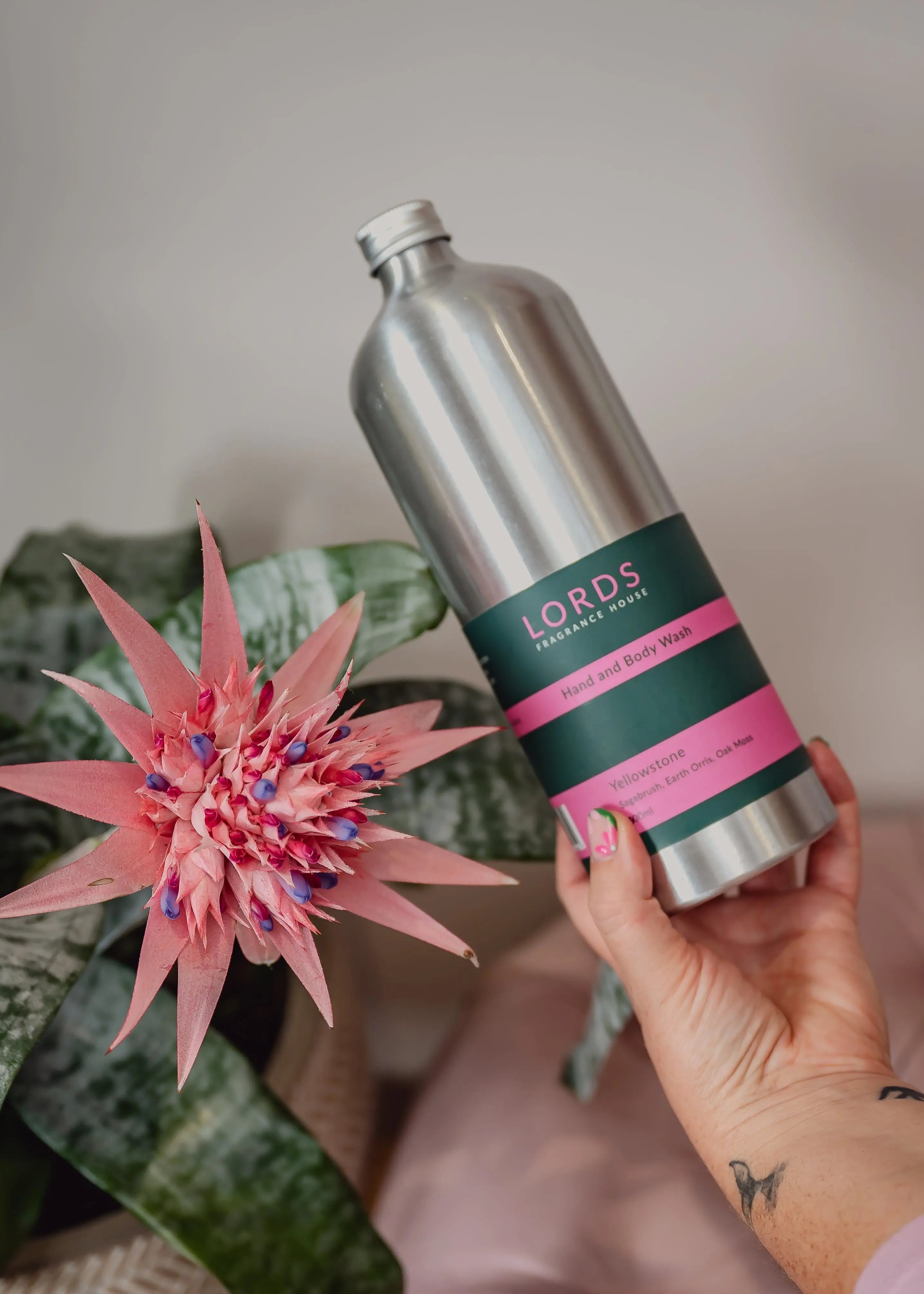 Organic Hand and Body Wash Refill 1 Litre LORDS Fragrance House