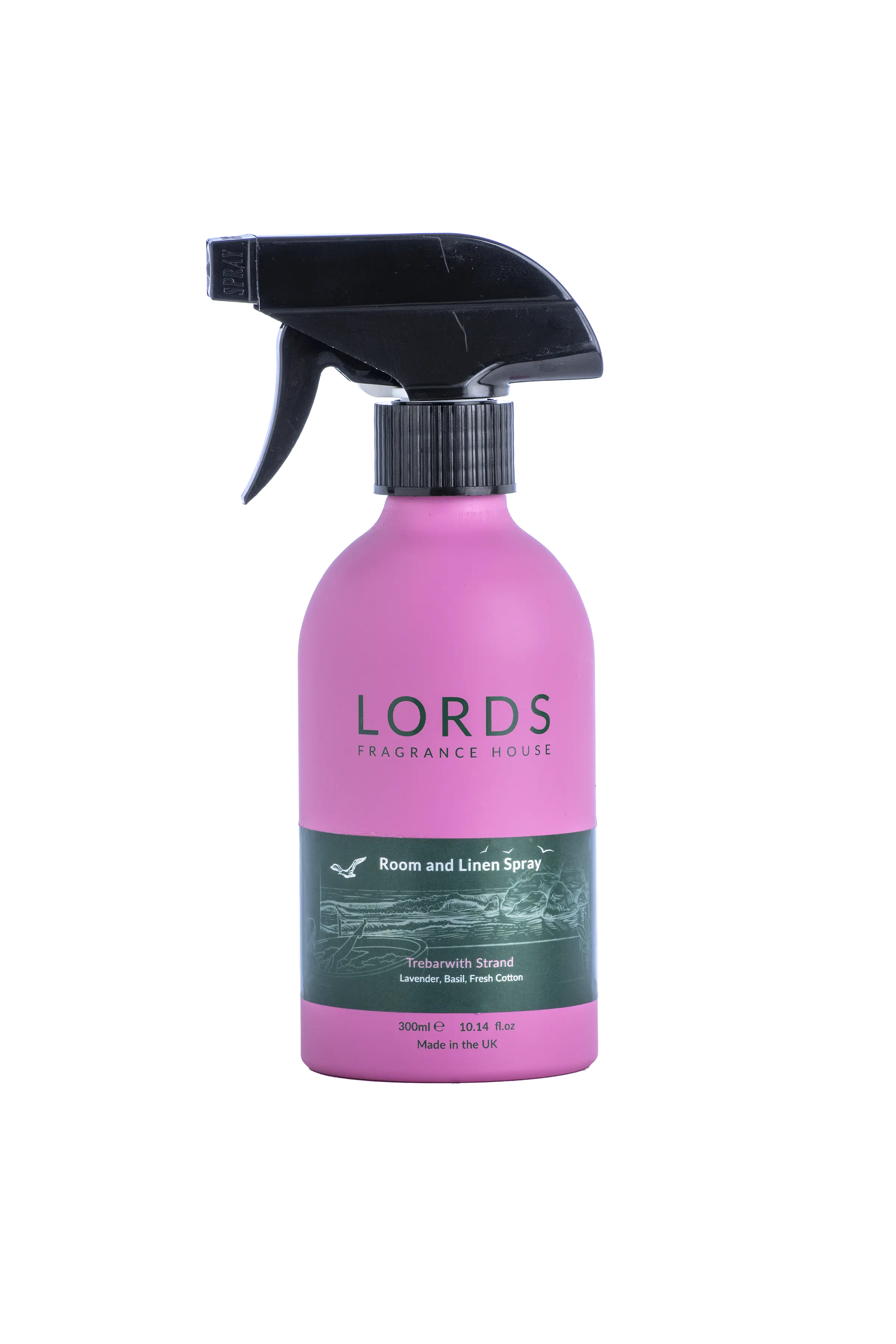 Pink Aluminium Room & Linen Spray LORDS Fragrance House