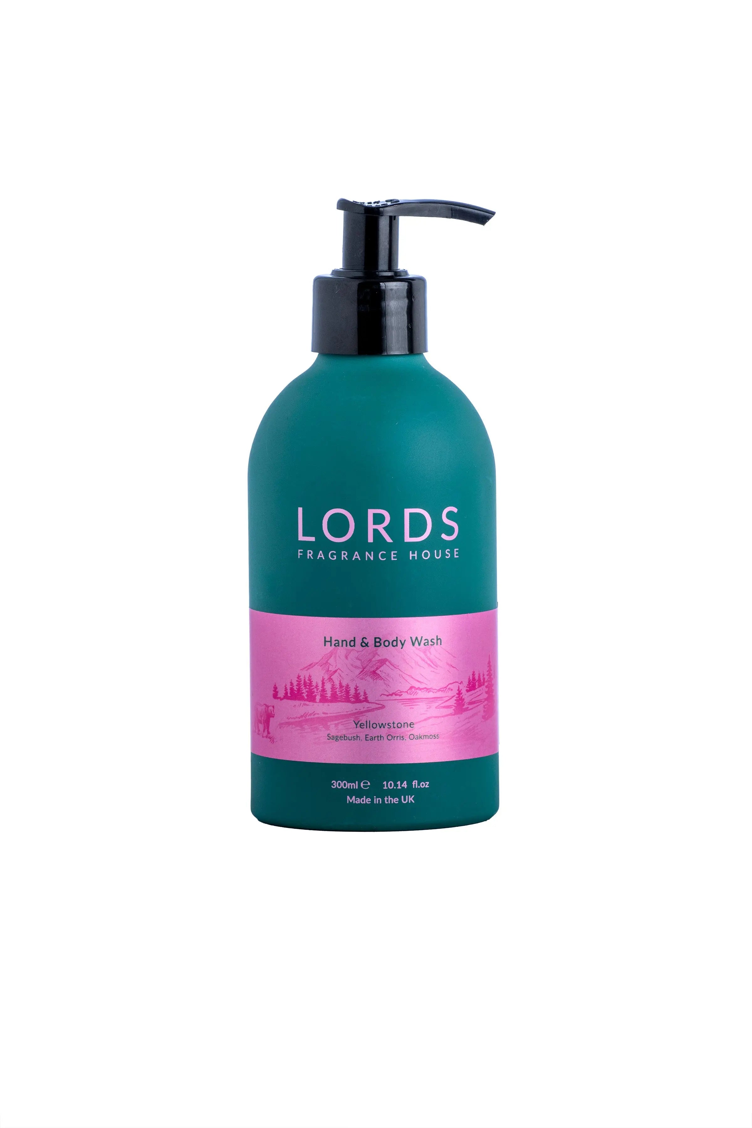 Hand & Body Wash, Green, Rinse & Repeat Aluminium Bottle LORDS Fragrance House