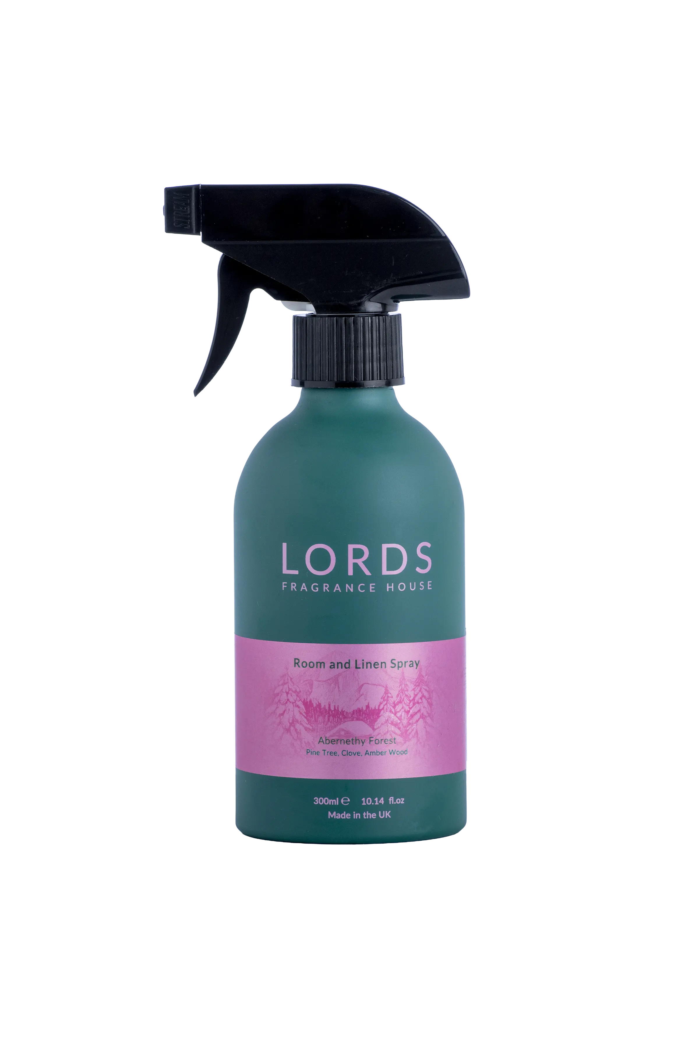 Green Aluminium Room & Linen Spray LORDS Fragrance House