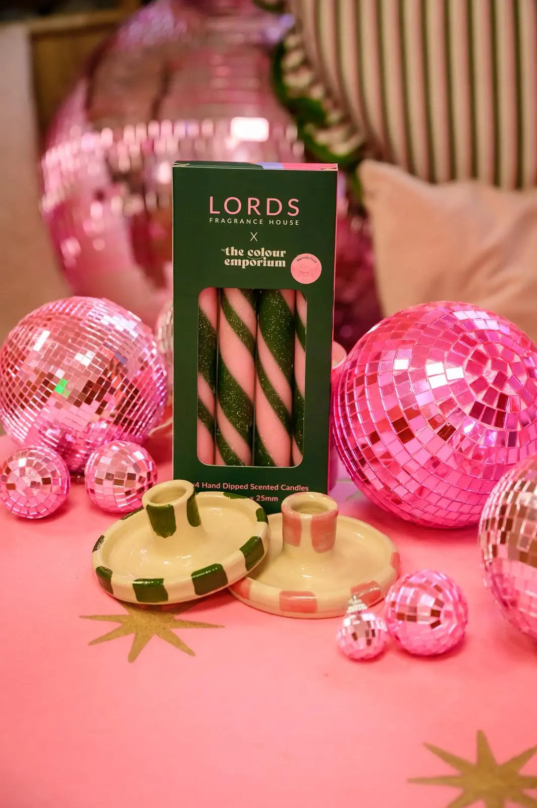 Ceramic Candle Holders LORDS Fragrance House