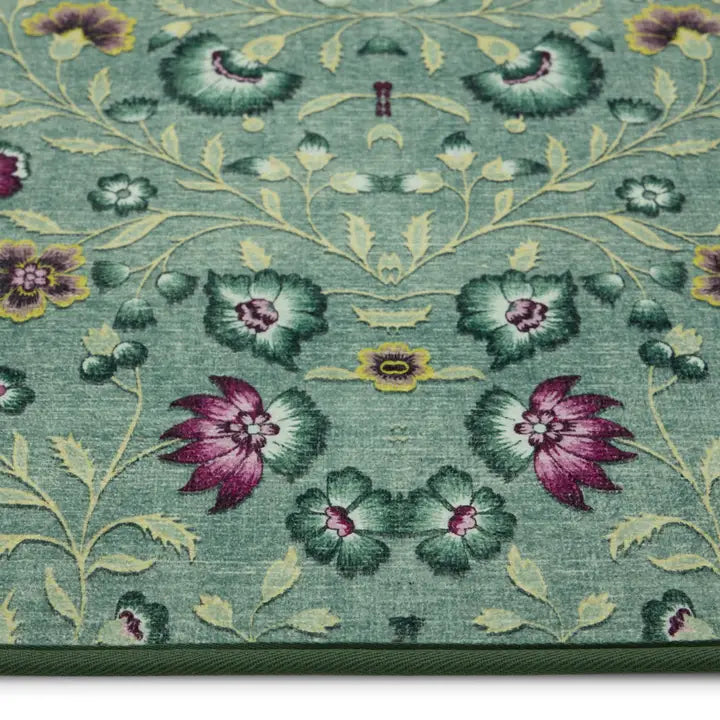 Rug Eco-Washable Blossoming Vines