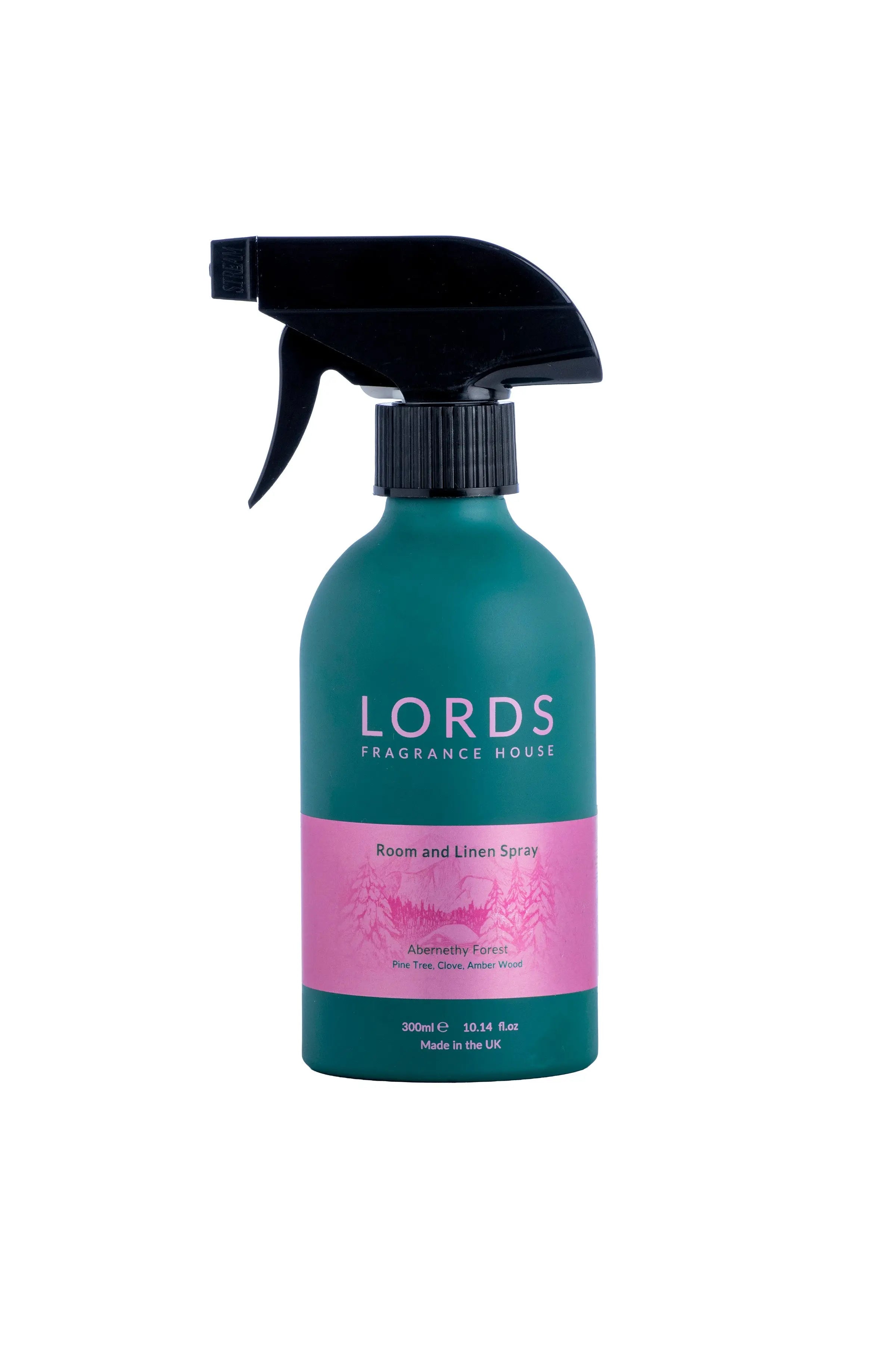 Green Aluminium Room & Linen Spray LORDS Fragrance House