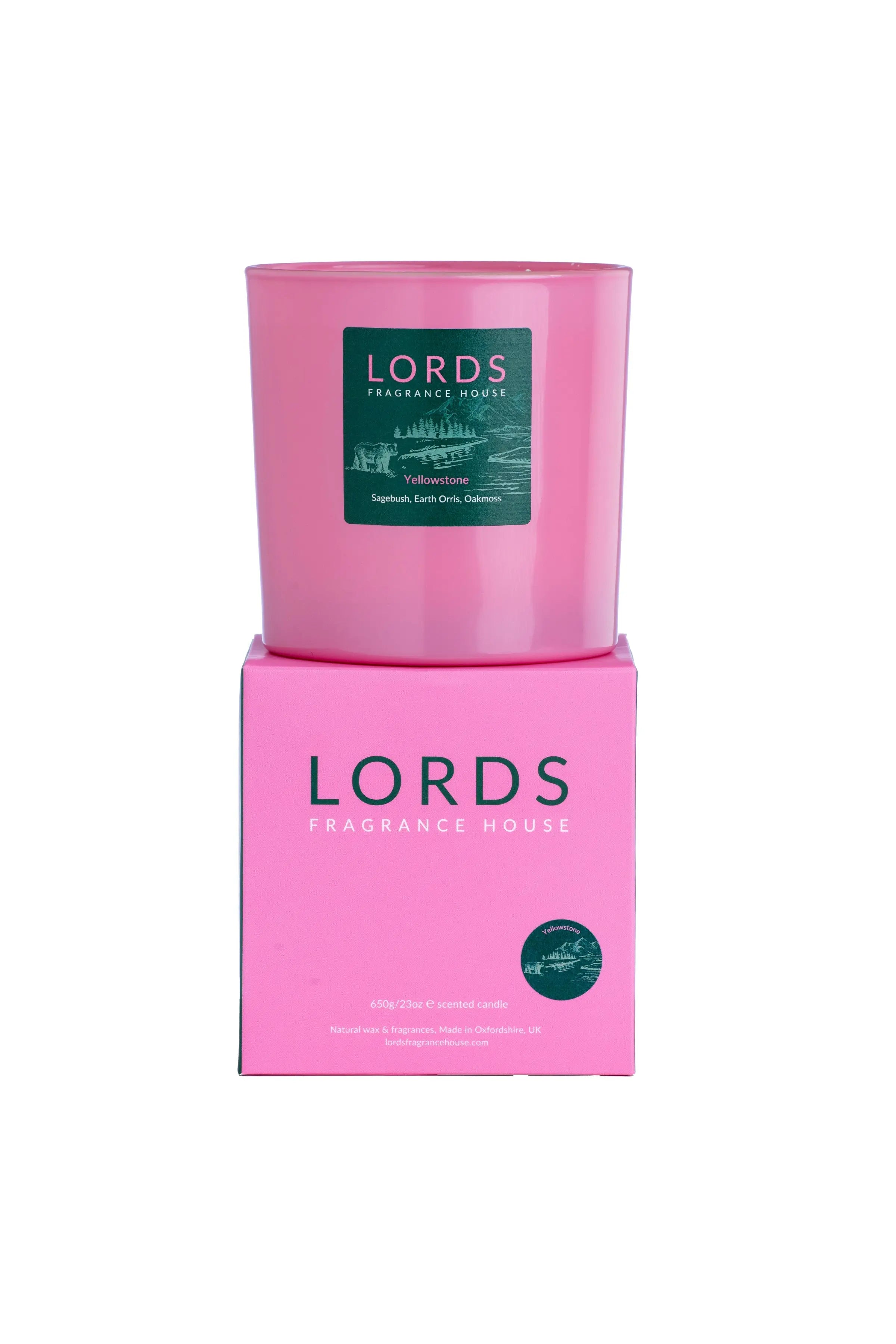 Yellowstone 3 Wick Candle LORDS Fragrance House