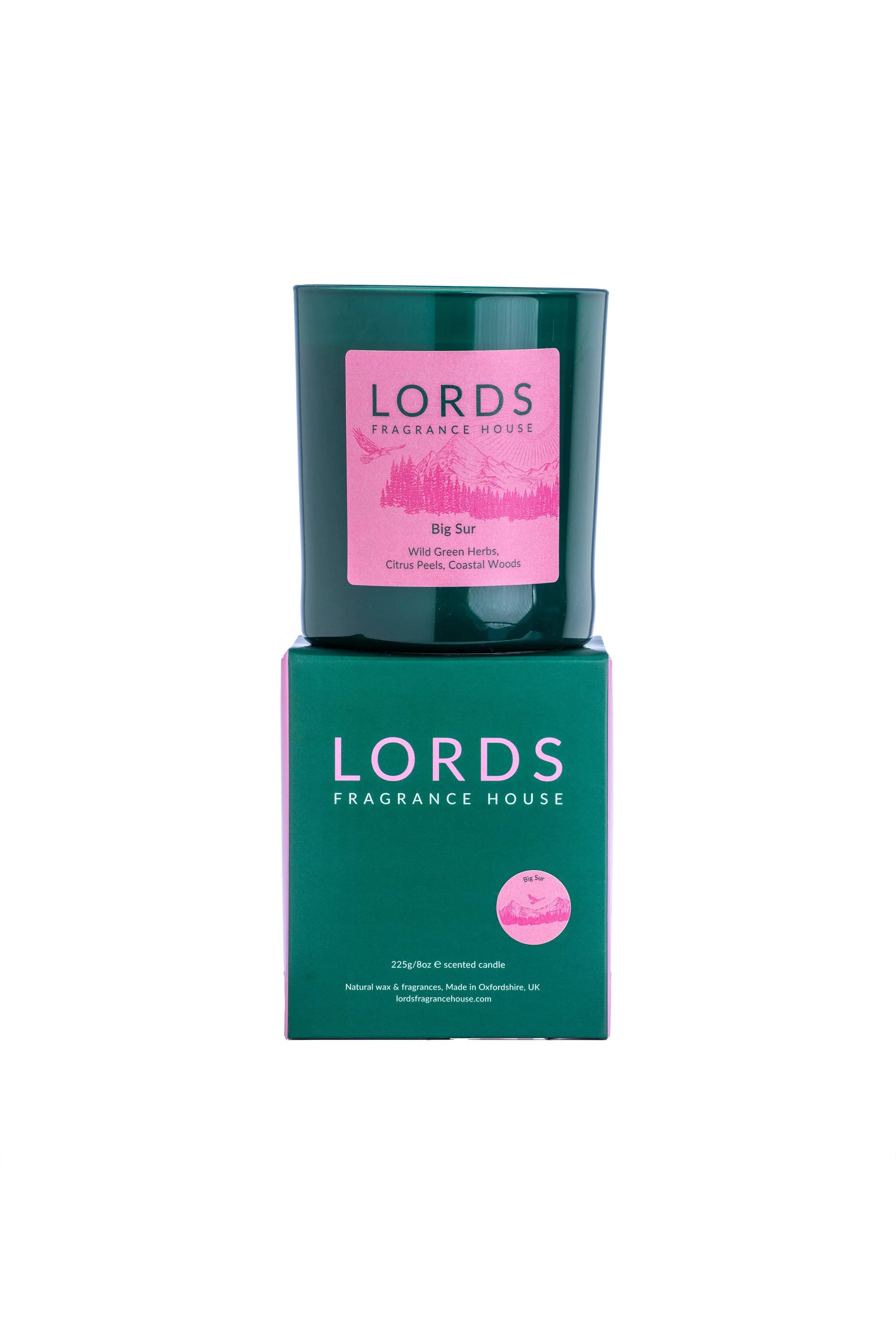 Big Sur Candle LORDS Fragrance House