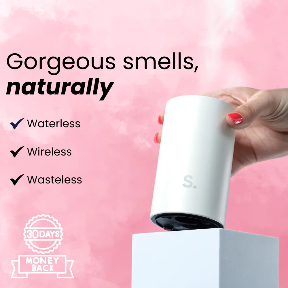 Halo Home Diffuser – Waterless Scented Oil Diffuser