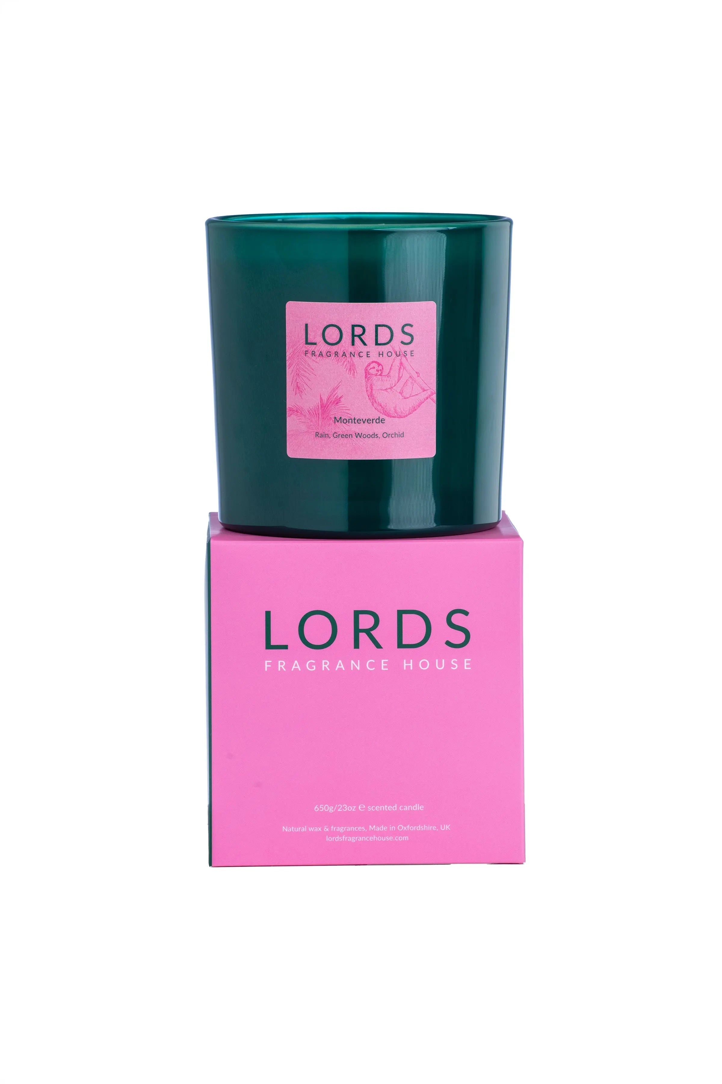 Monteverde 3 Wick Candle LORDS Fragrance House