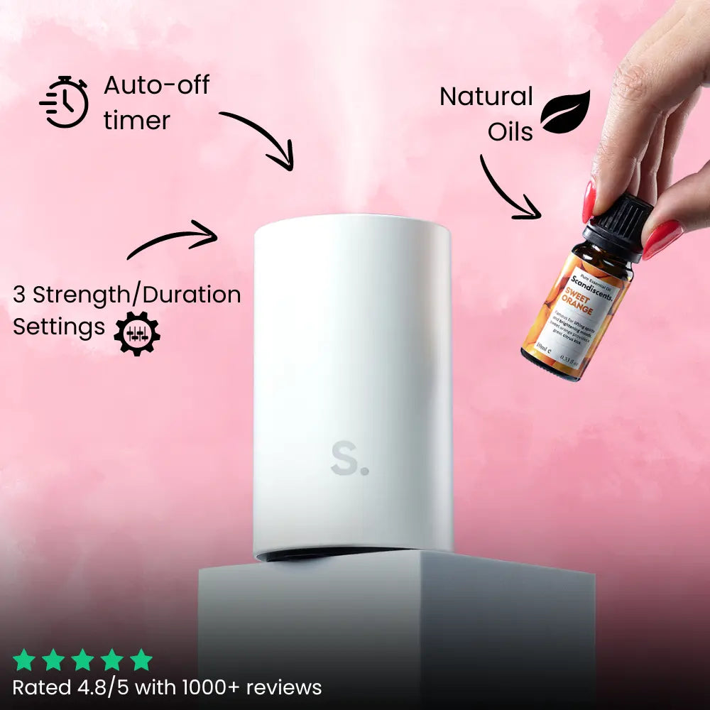 Halo Home Diffuser – Waterless Scented Oil Diffuser
