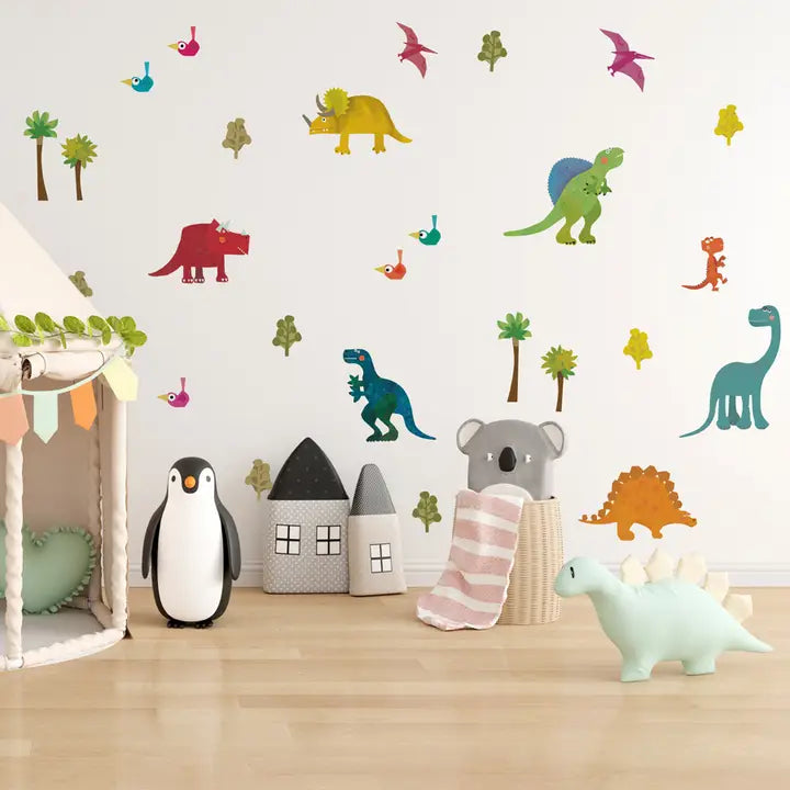 Friendly Dinosaurs Wall Sticker Pack