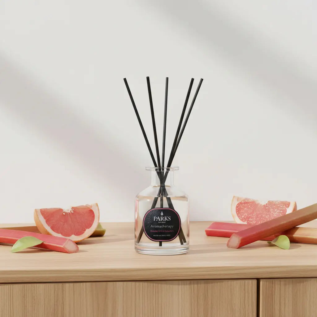 Rhubarb & Pink Grapefruit Reed Diffuser — 100ml