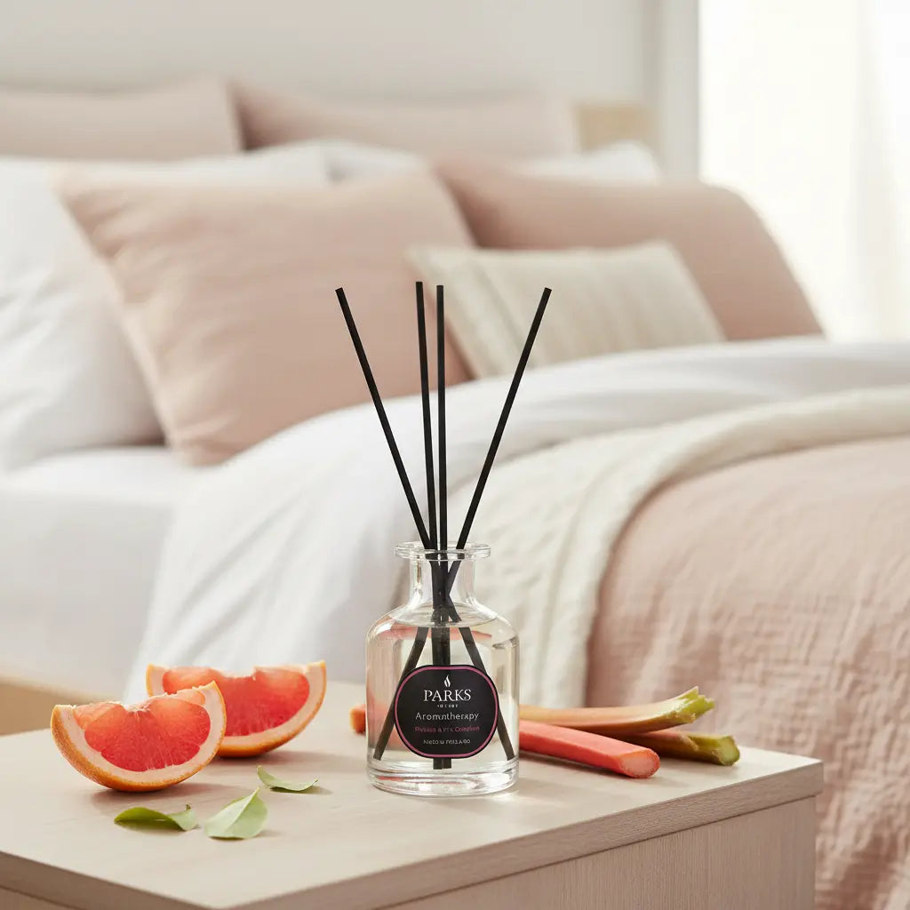 Rhubarb & Pink Grapefruit Reed Diffuser — 100ml