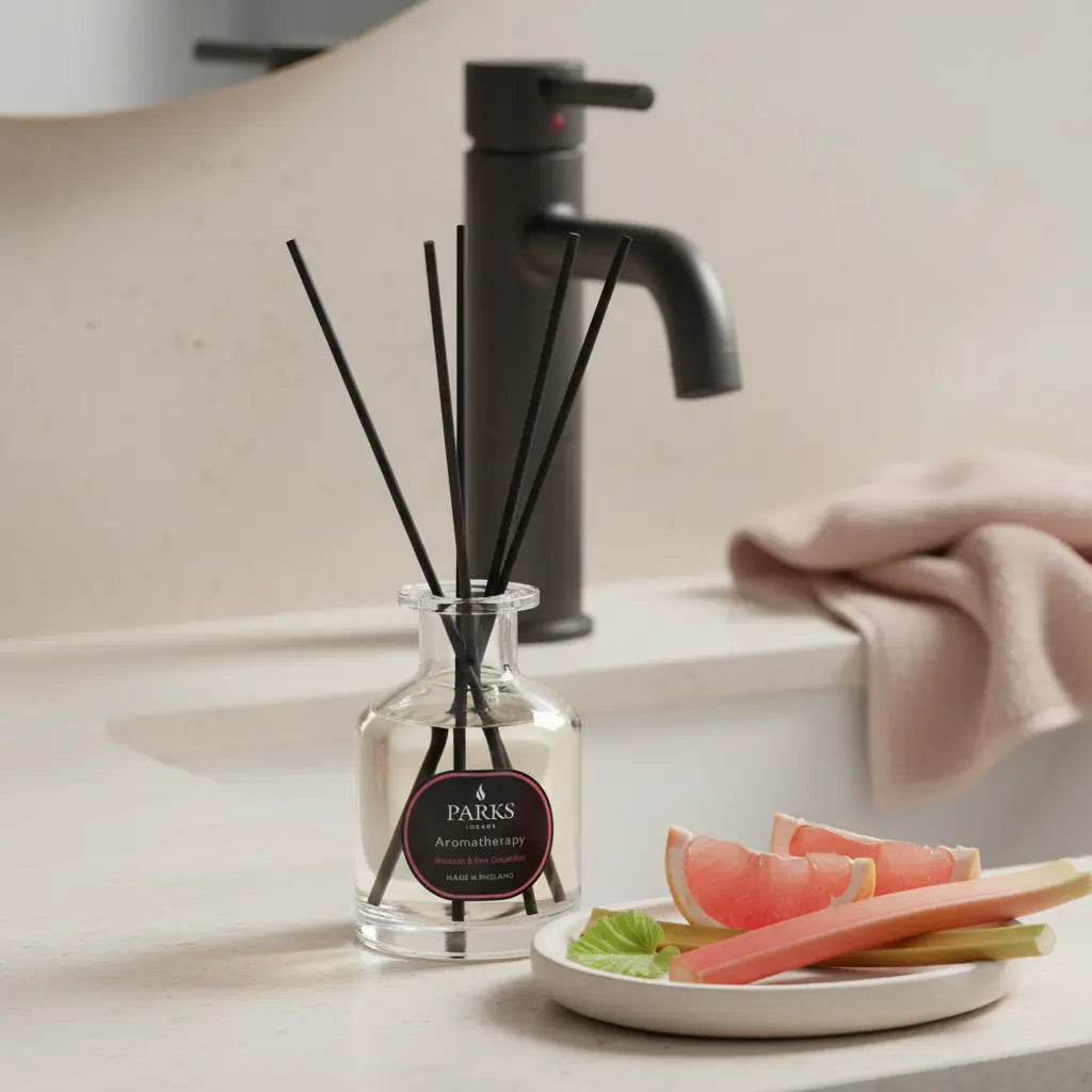 Rhubarb & Pink Grapefruit Reed Diffuser — 100ml