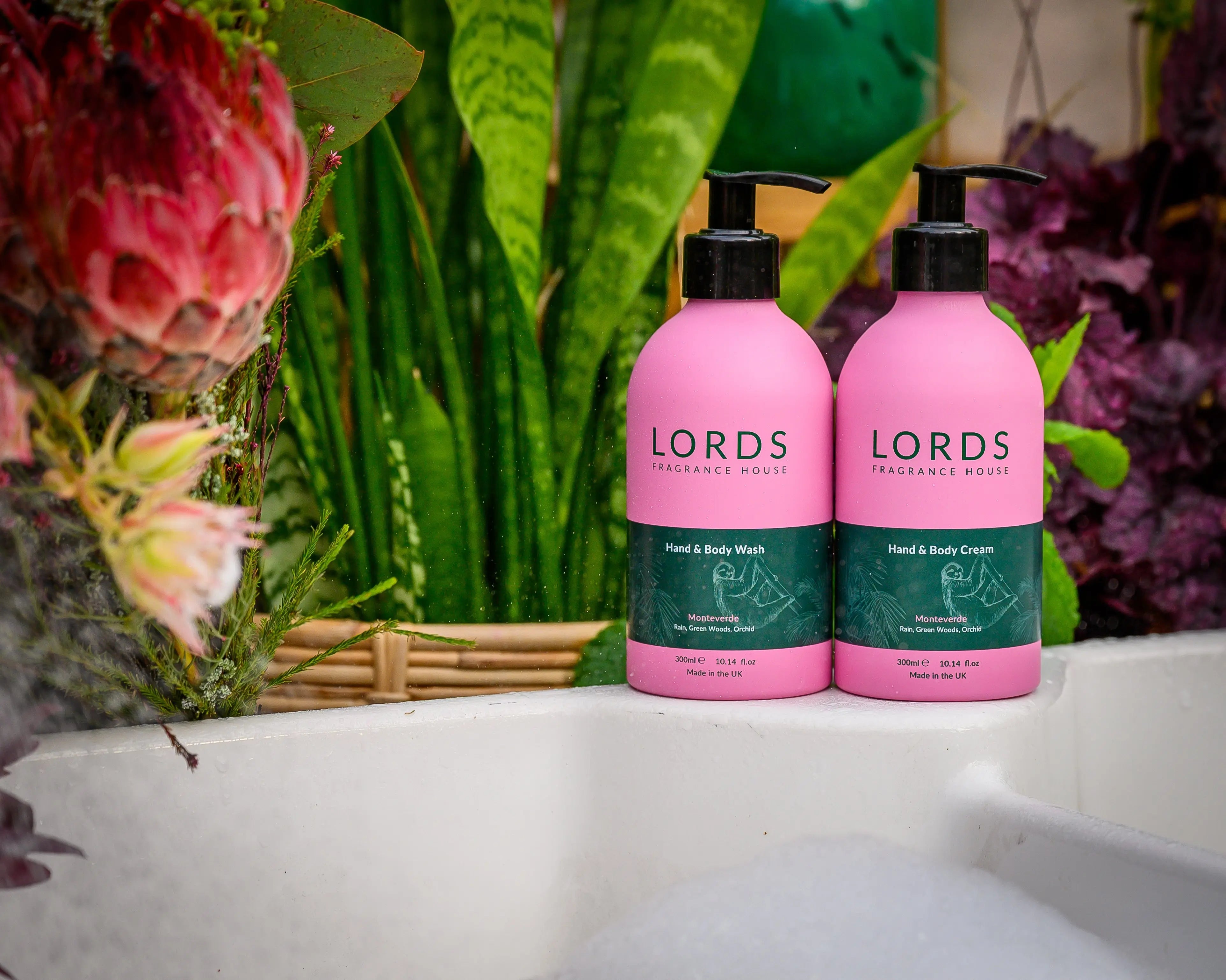 Hand & Body Wash, Pink, Rinse & Repeat Aluminium LORDS Fragrance House