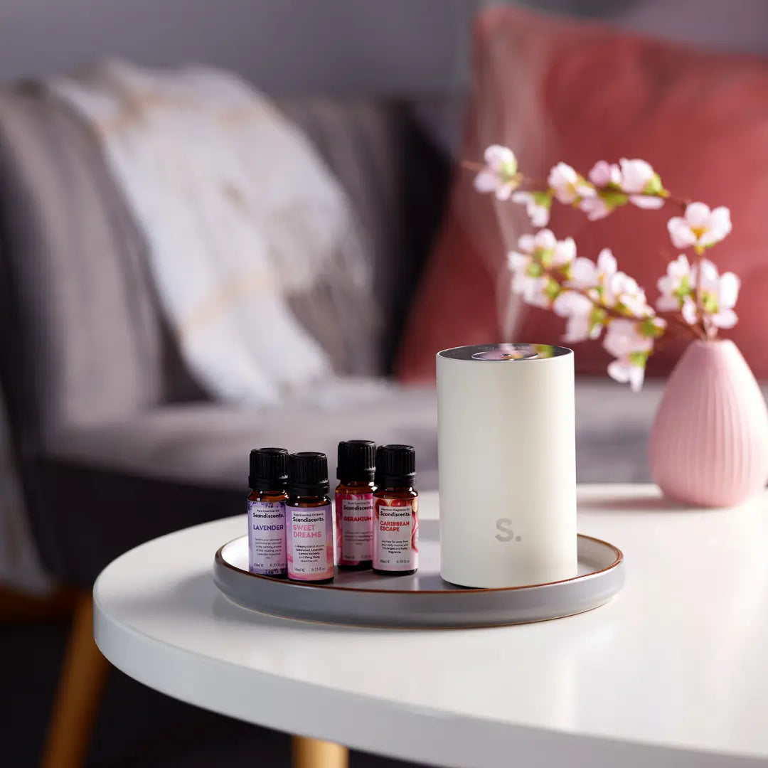 Halo Home Diffuser – Waterless Scented Oil Diffuser