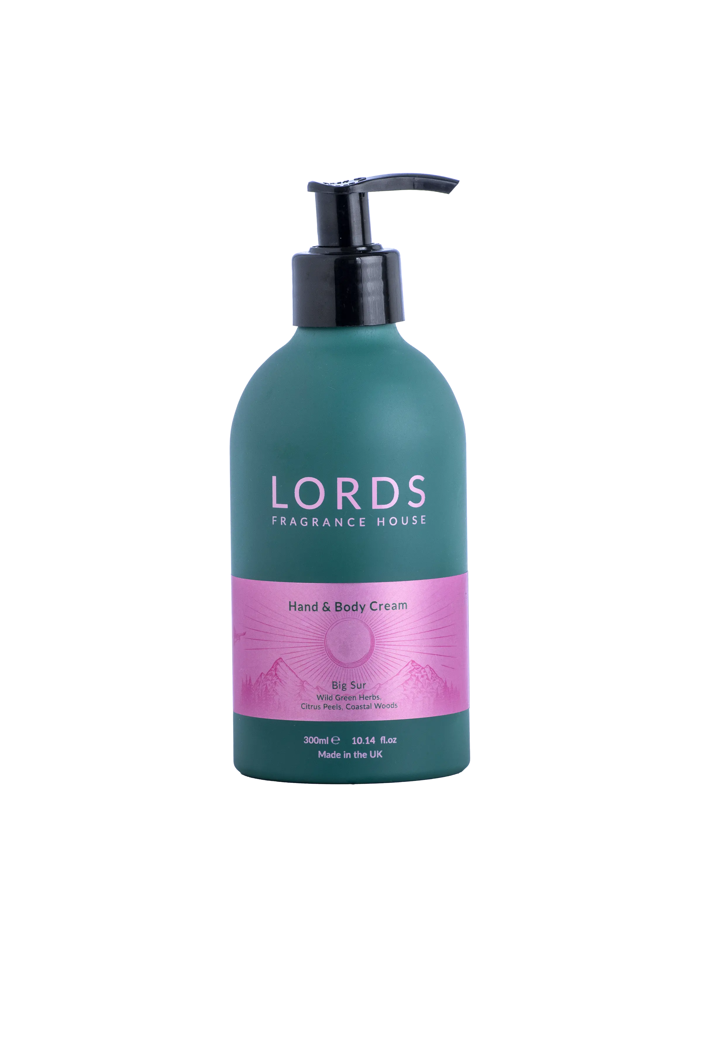Hand & Body Cream, Green, Rinse & Repeat Aluminium Bottle LORDS Fragrance House
