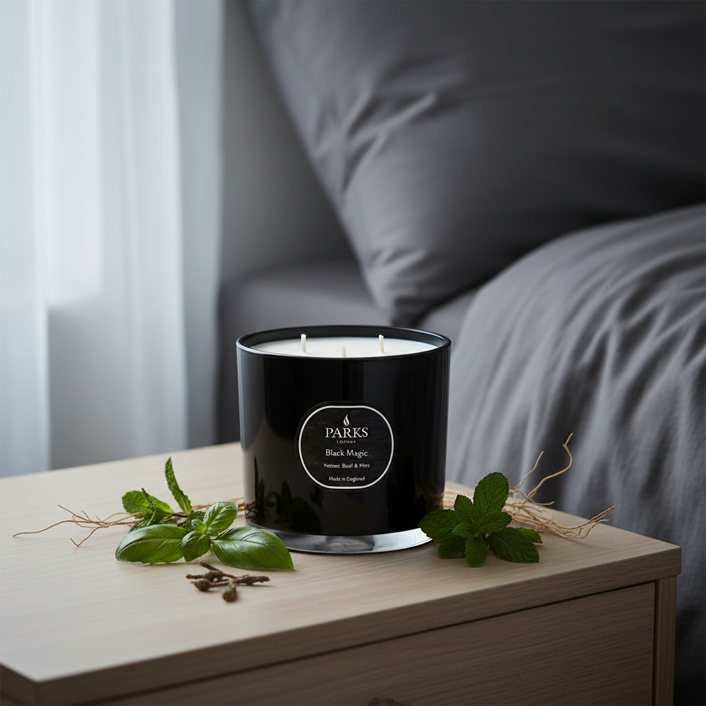 Vetiver, Basil & Mint 3 Wick Candle