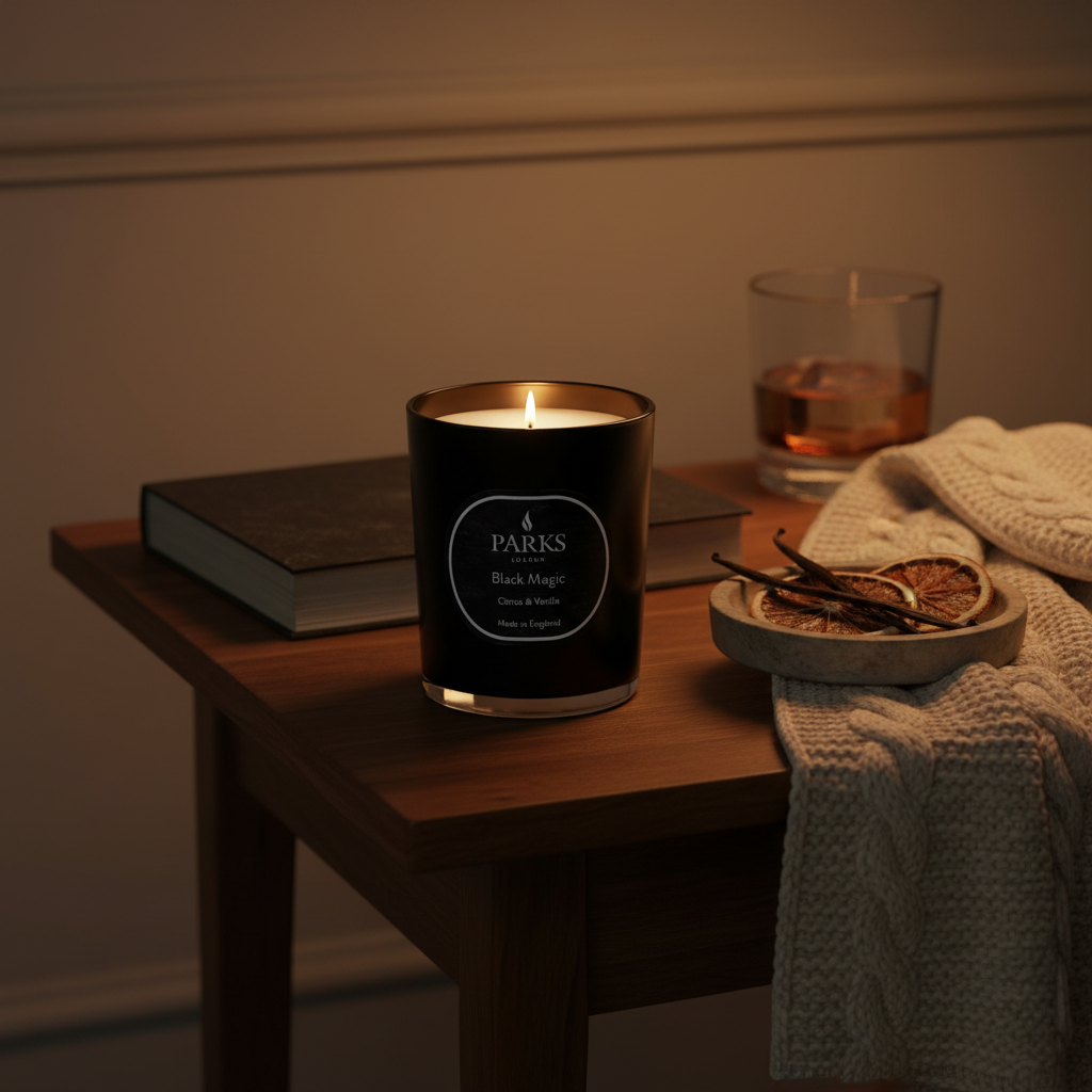 Black Magic Citrus & Vanilla Candle — 180g
