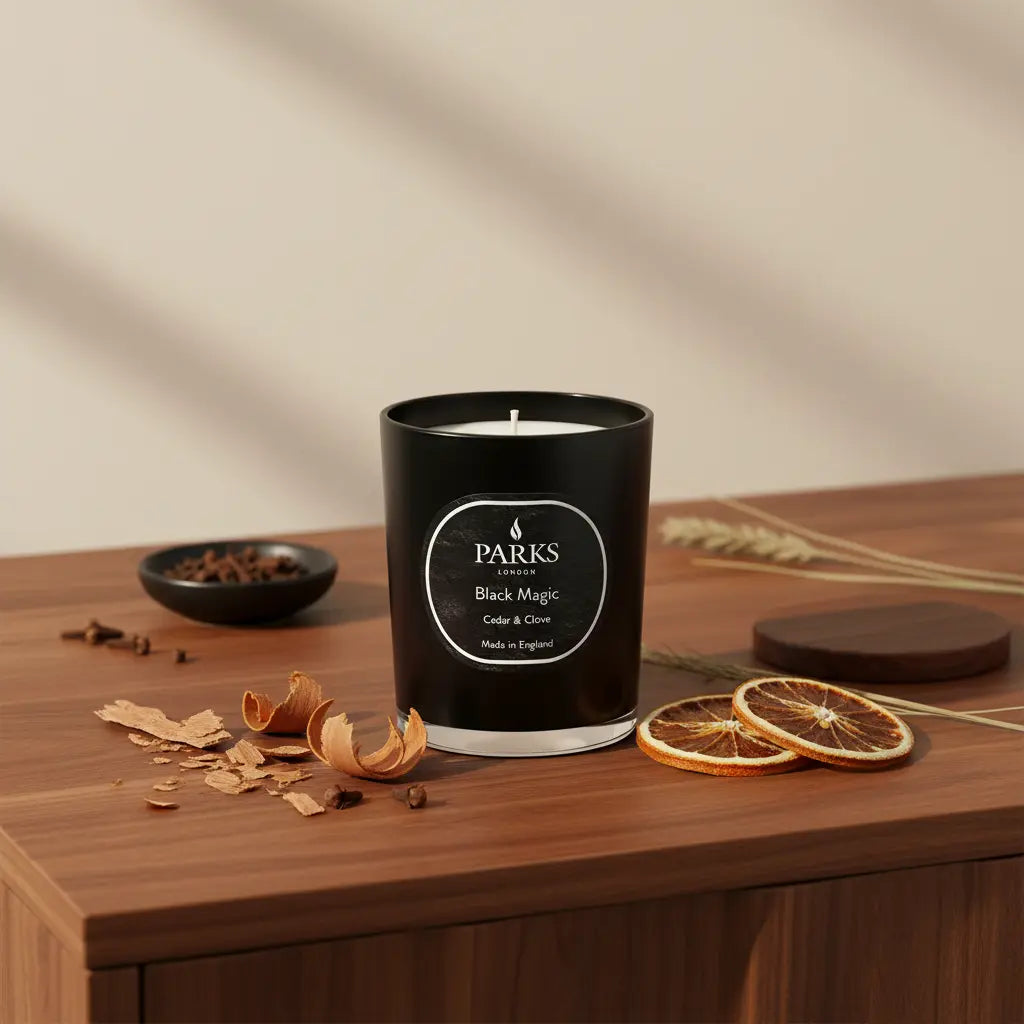 Cedarwood & Clove Candle — 180g Parks Candles