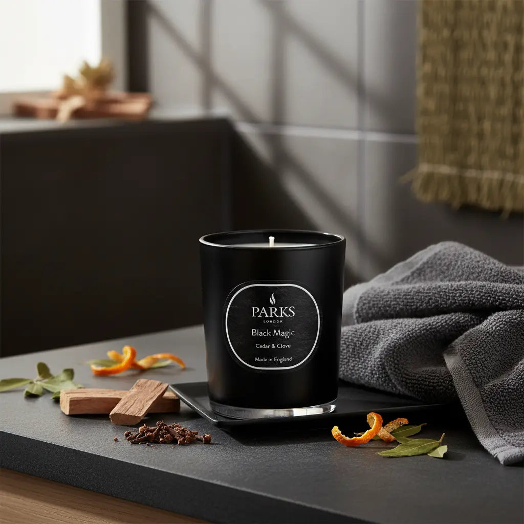 Cedarwood & Clove Candle — 180g Parks Candles
