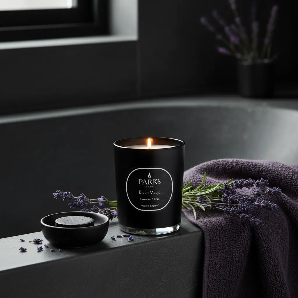 Lavender & Lilac Candle — 180g Parks Candles