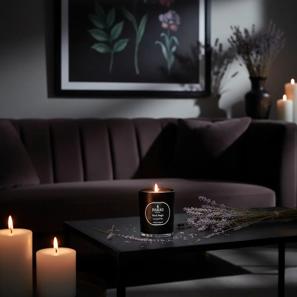 Lavender & Lilac Candle — 180g Parks Candles