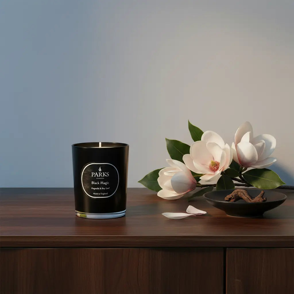 Magnolia & Bay Leaf Candle — 180g Parks Candles