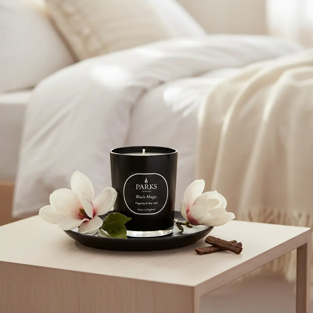 Magnolia & Bay Leaf Candle — 180g Parks Candles