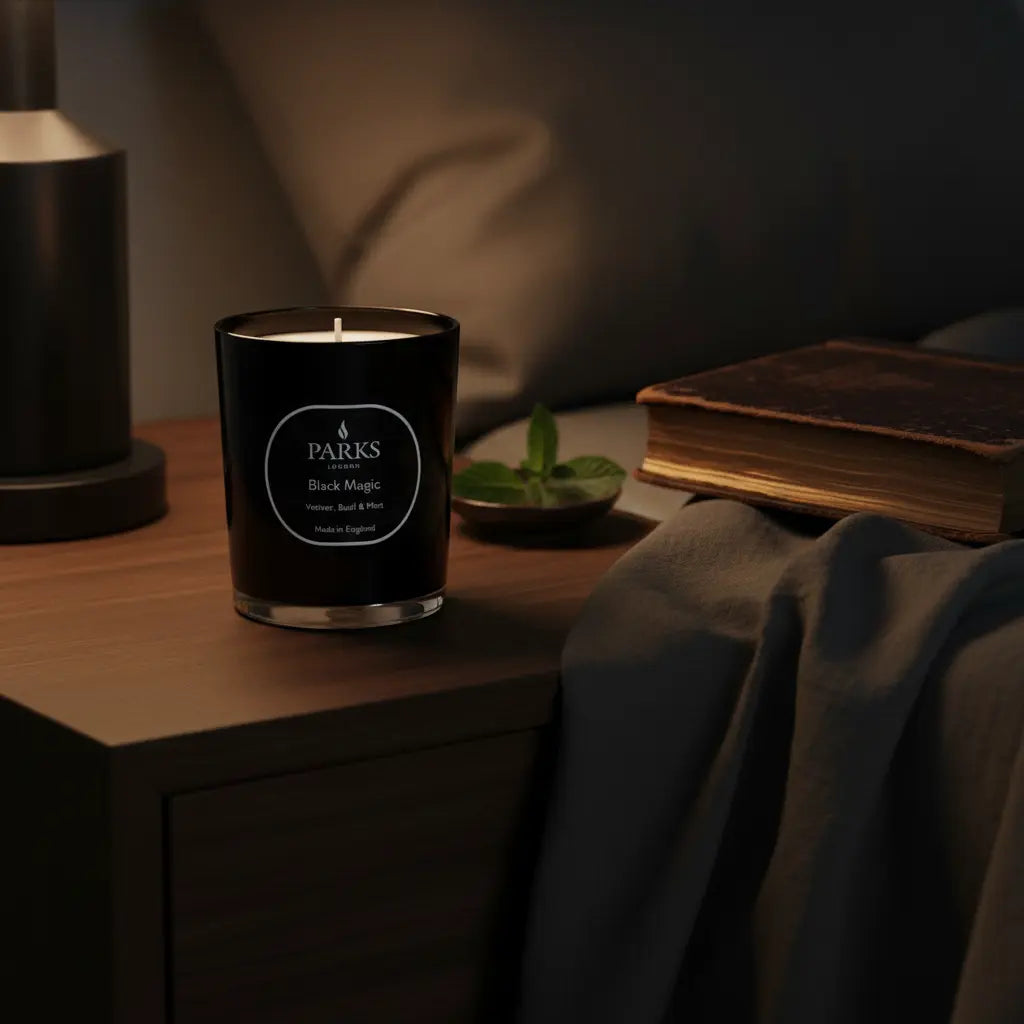 Vetiver, Basil & Mint Candle — 180g Parks Candles
