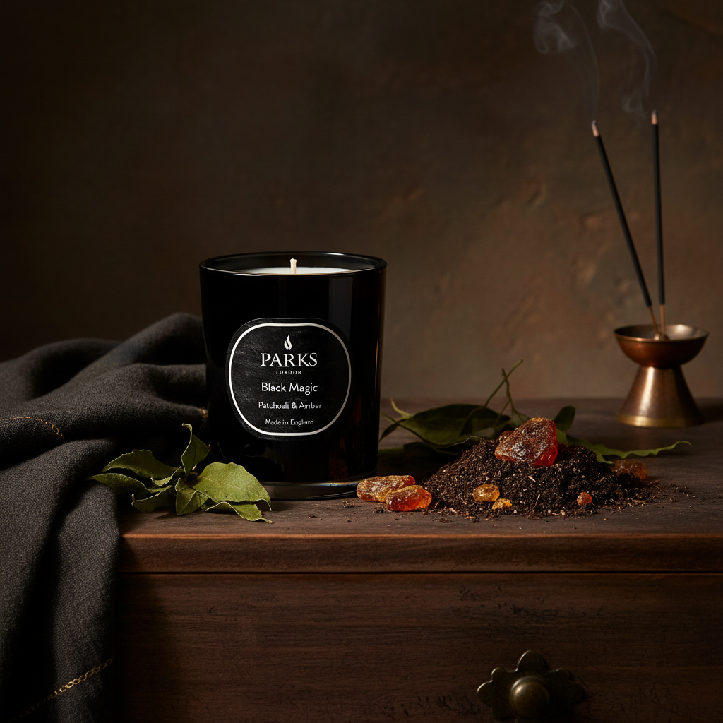 Patchouli & Amber Candle — 180g