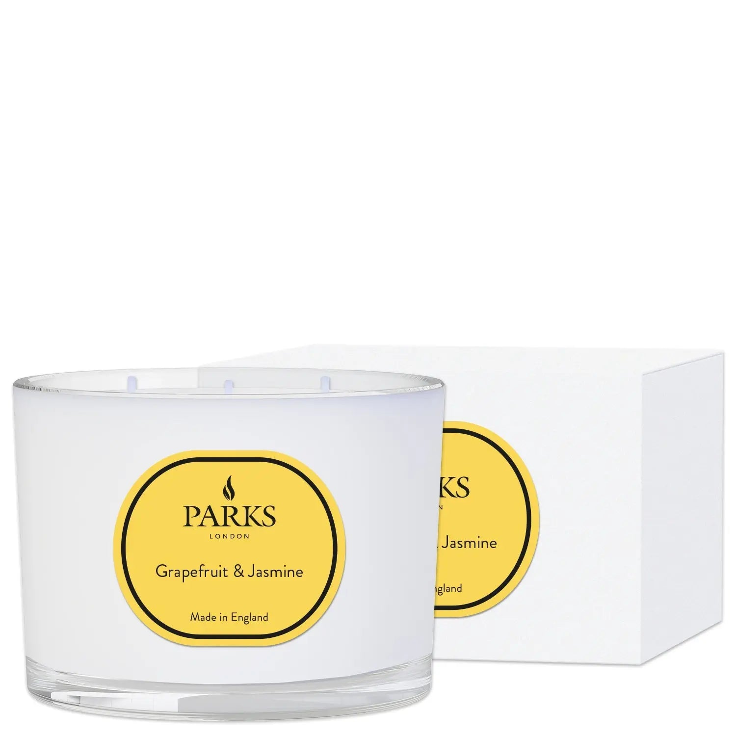 Grapefruit & Jasmine Candle — 350g Parks Candles