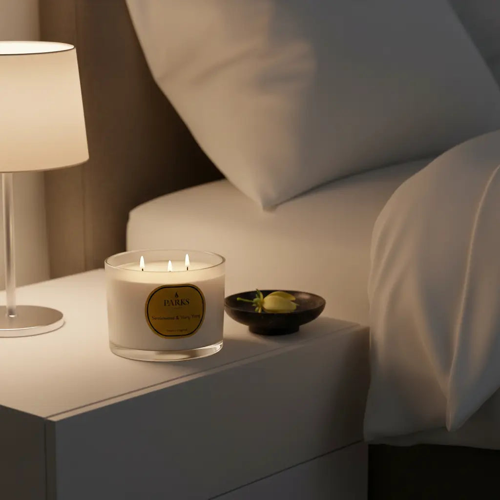Sandalwood & Ylang Ylang 3 Wick Candle