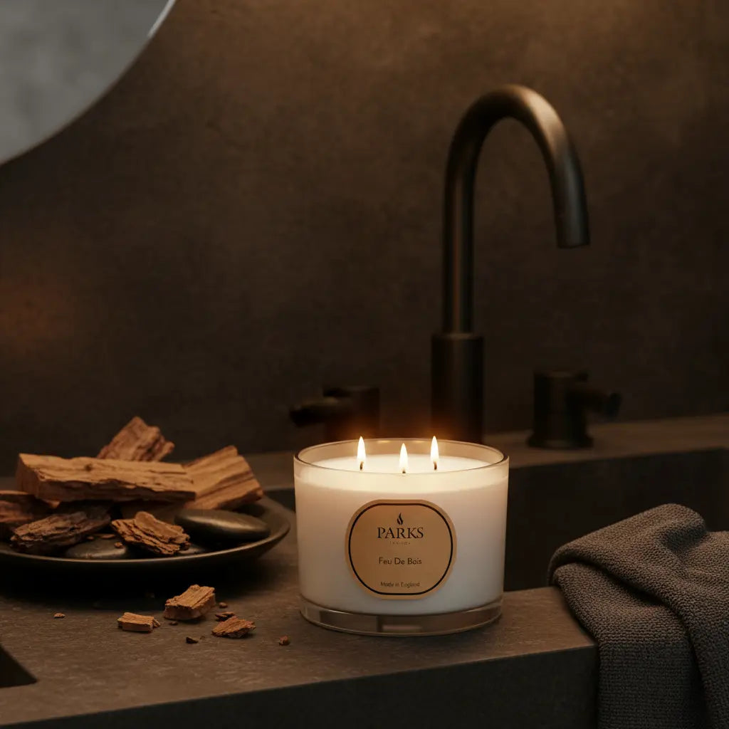 Feu de Bois 3 Wick Candle
