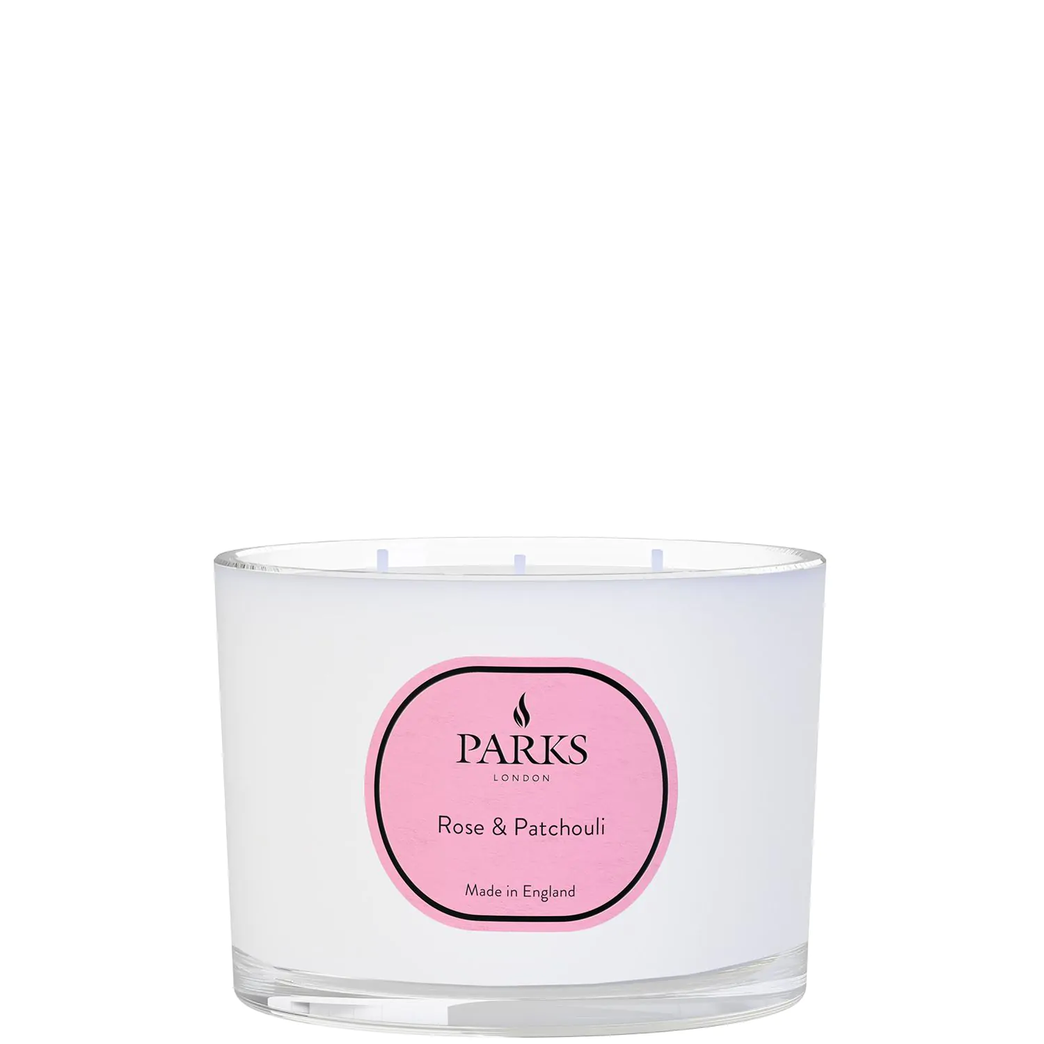 Rose & Patchouli 3 Wick Candle