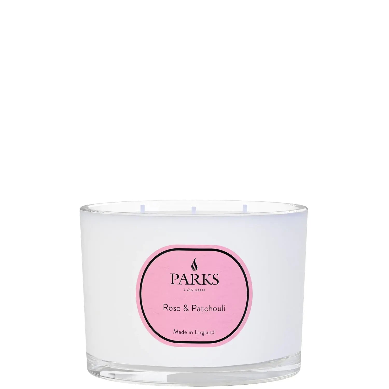 Rose & Patchouli 3 Wick Candle