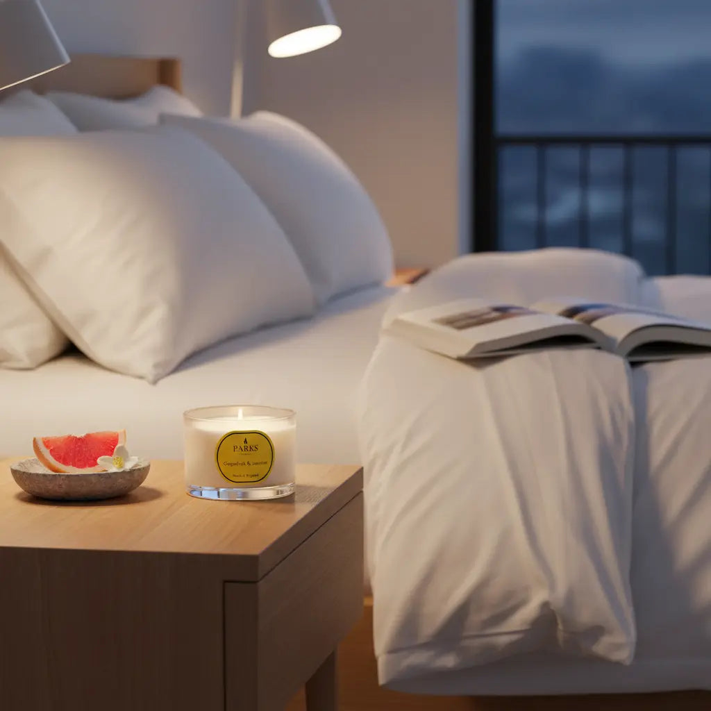 Grapefruit and Jasmine Travel Candle Parks Candles