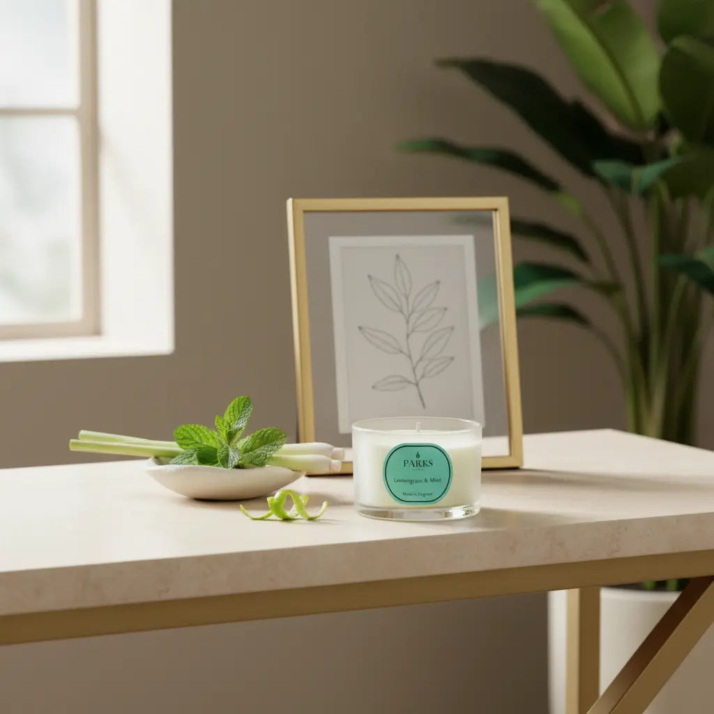 Lemongrass & Mint Travel Candle