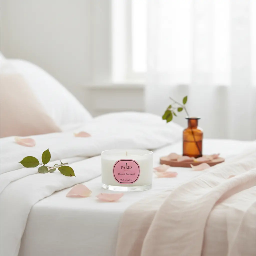 Rose & Patchouli Travel Candle