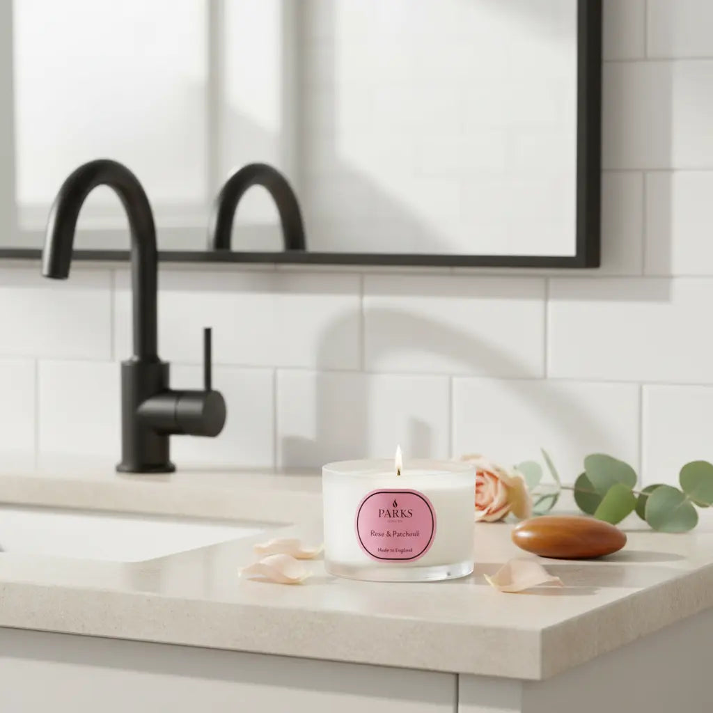 Rose & Patchouli Travel Candle
