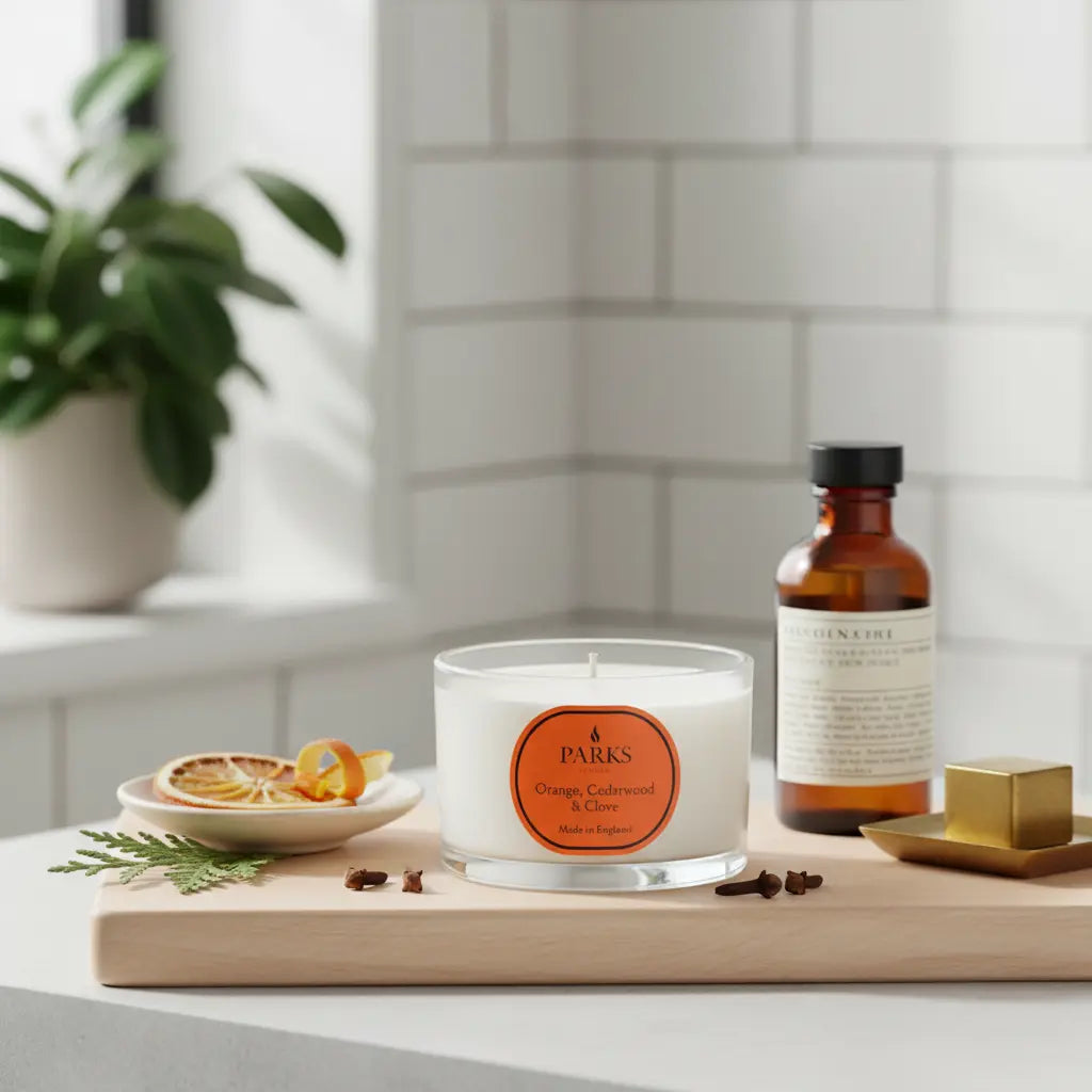 Orange, Cedarwood & Clove Travel Candle Parks Candles