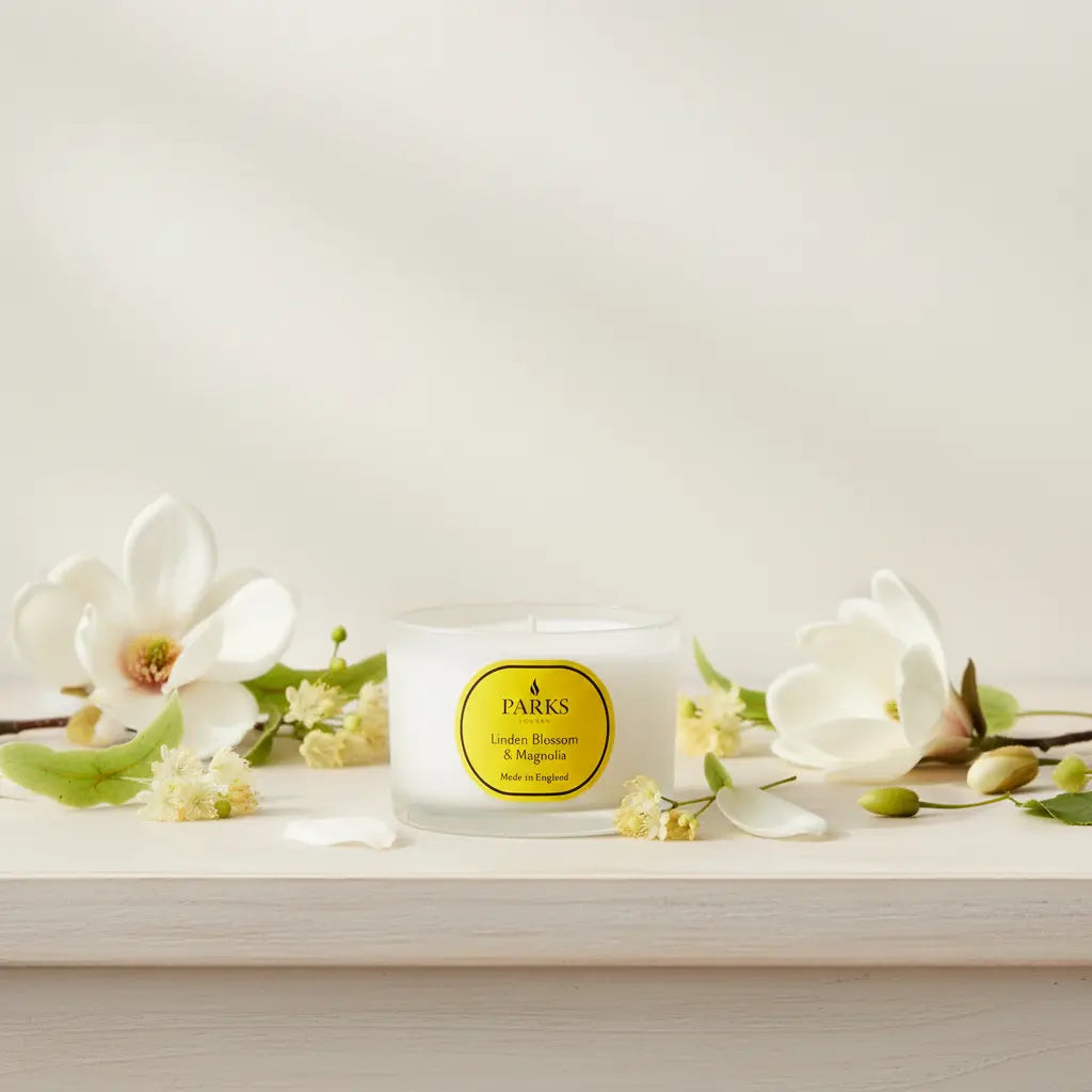 Linden Blossom & Magnolia Travel Candle