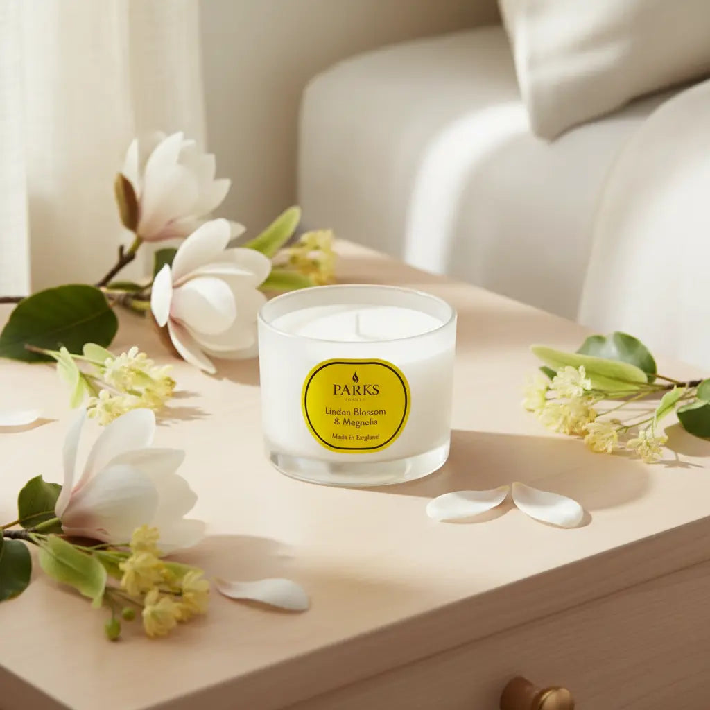 Linden Blossom & Magnolia Travel Candle