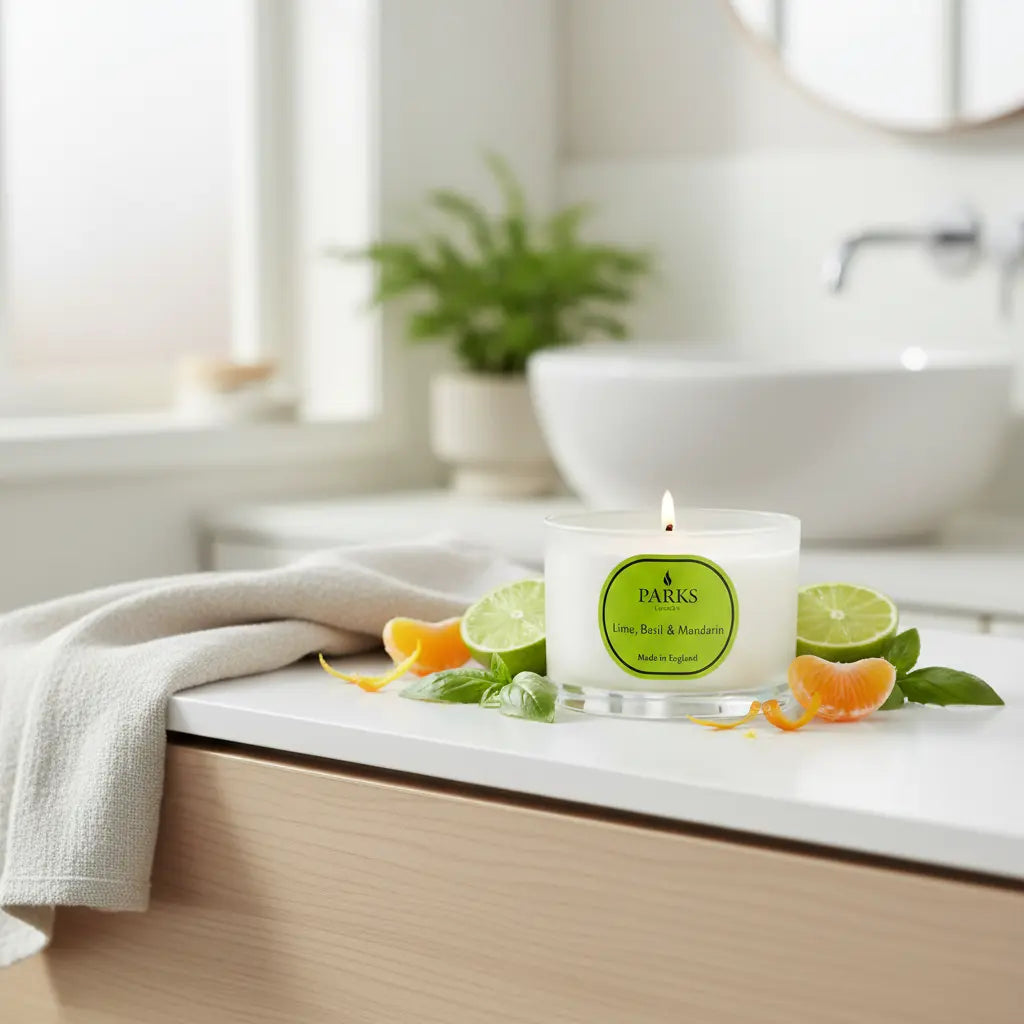 Lime, Basil & Mandarin Travel Candle Parks Candles