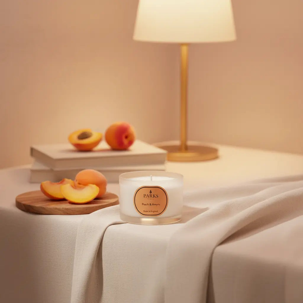 Peach & Amyris Travel Candle Parks Candles