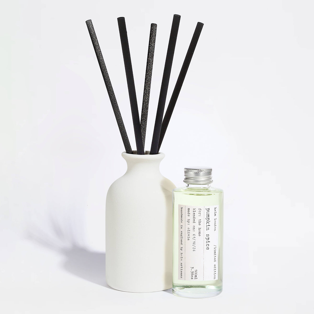 Pumpkin Spice Ceramic Reed Diffuser - 100ml