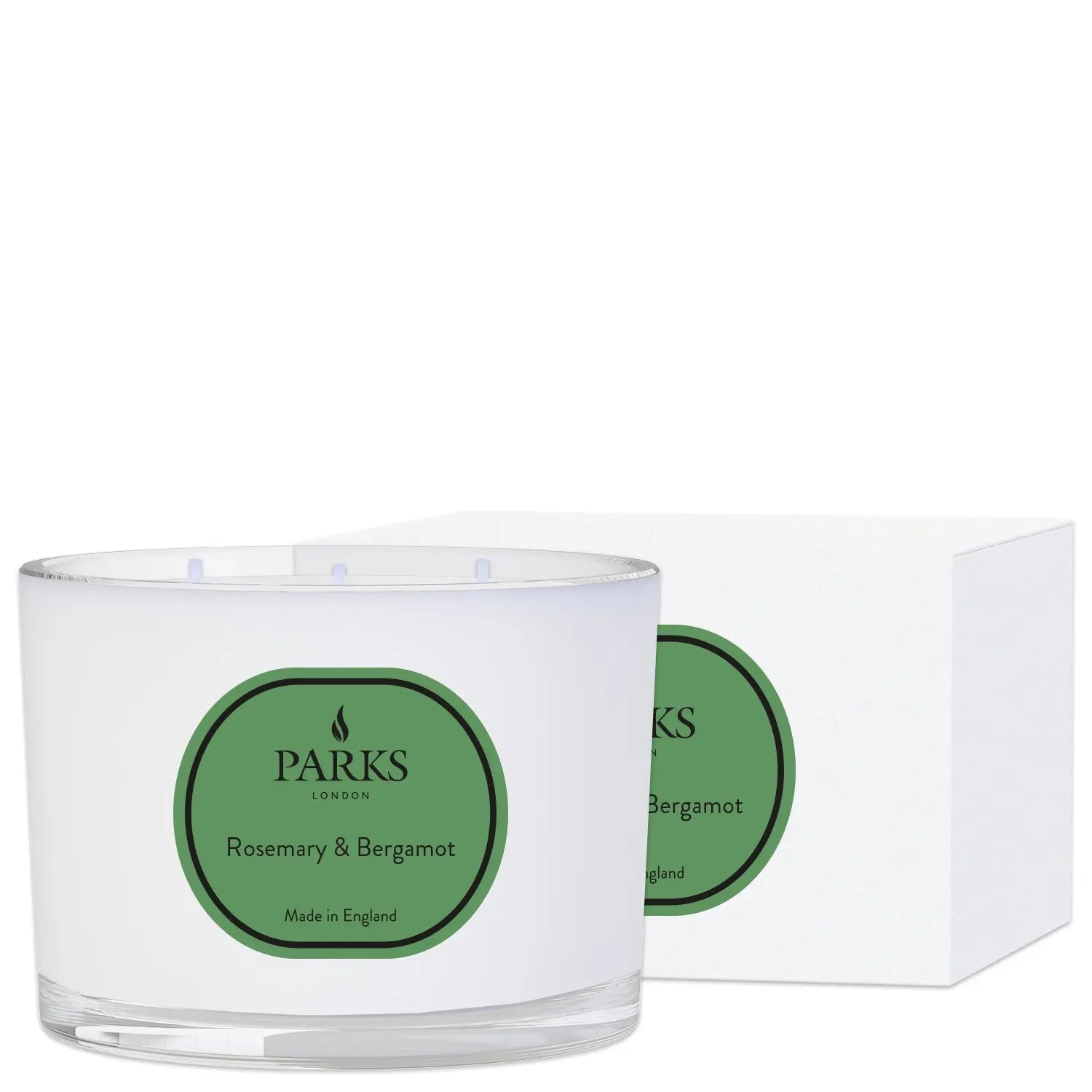 Rosemary & Bergamot Candle — 350g Parks Candles