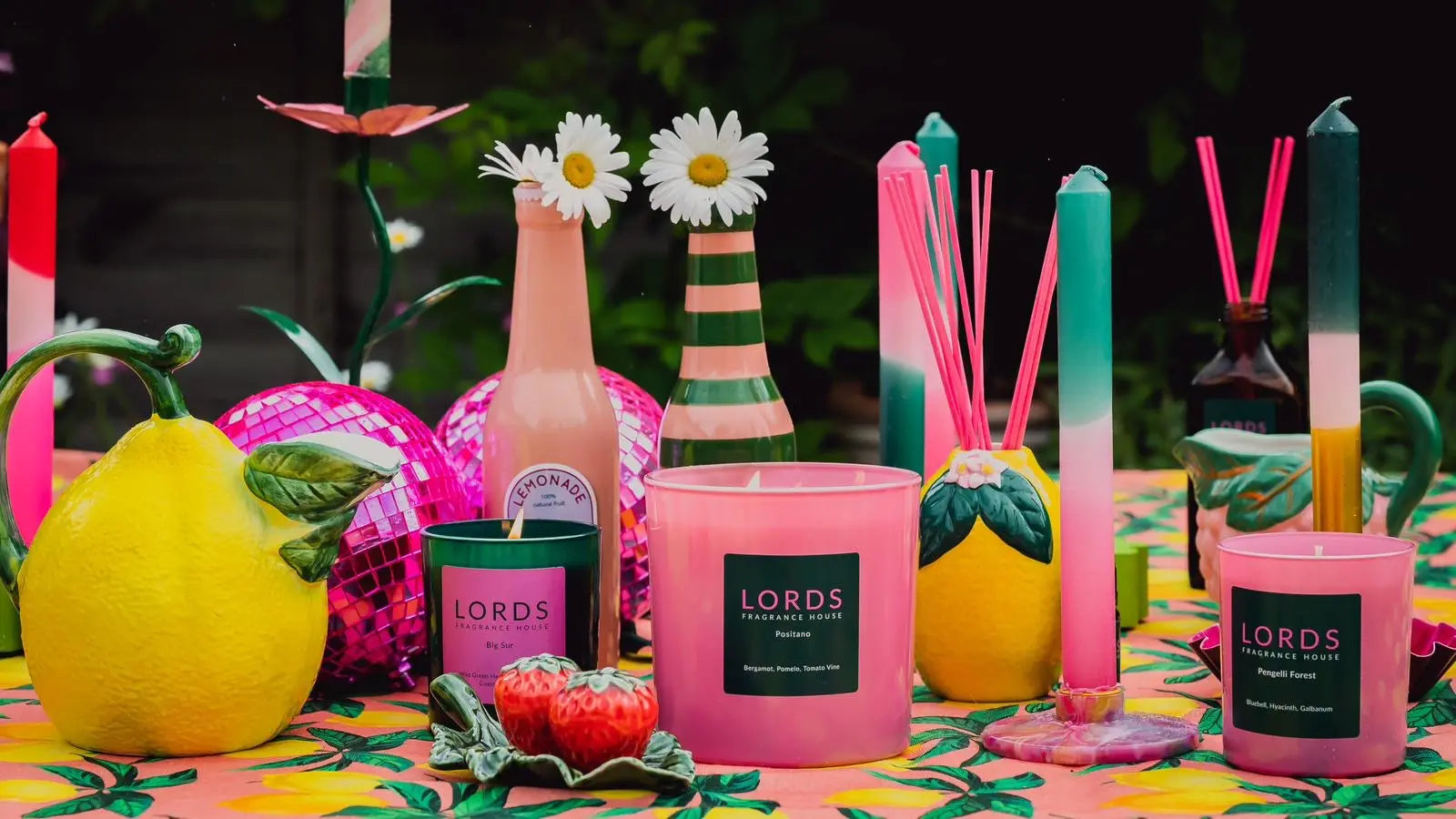 Positano 3 Wick Candle LORDS Fragrance House