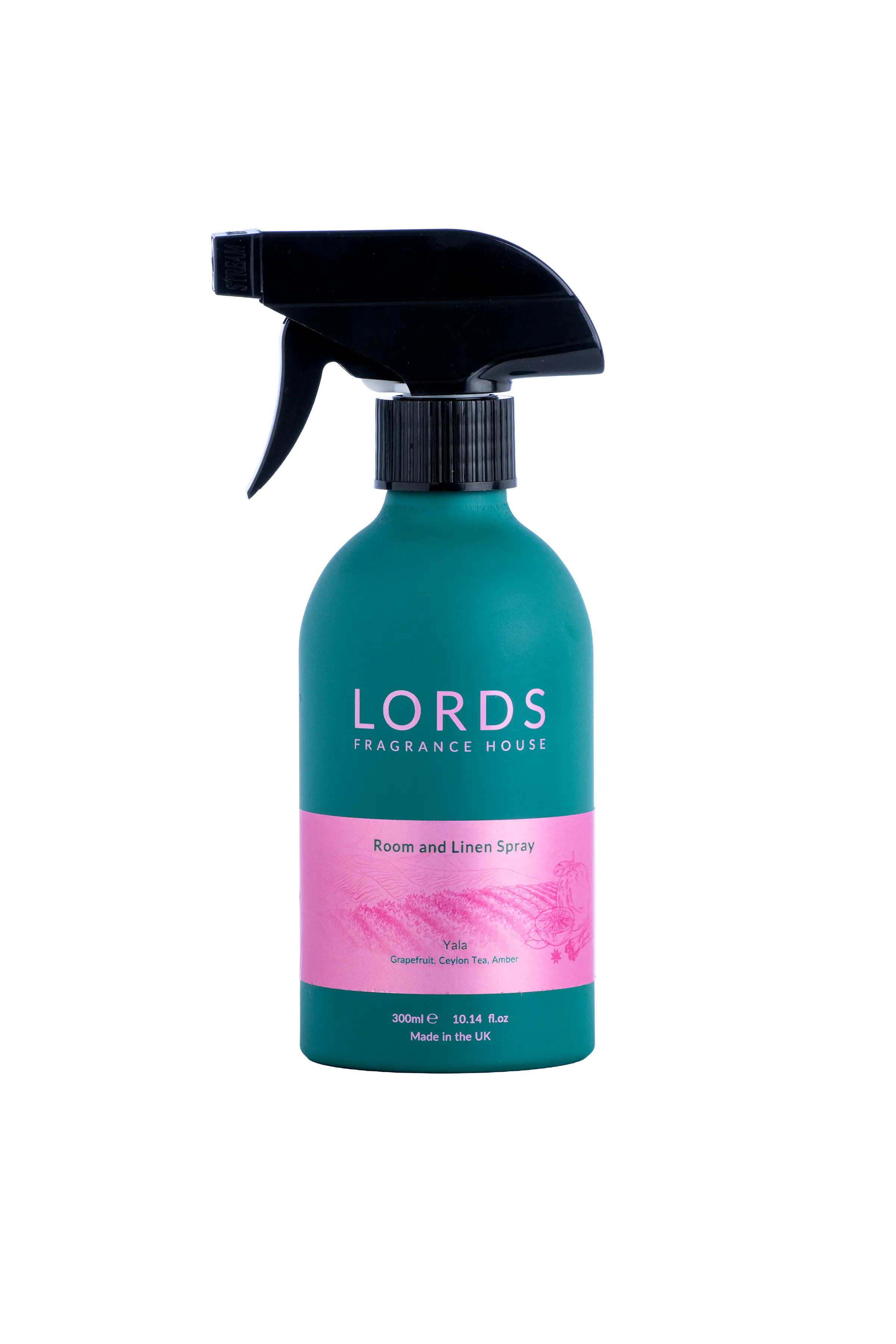 Green Aluminium Room & Linen Spray LORDS Fragrance House