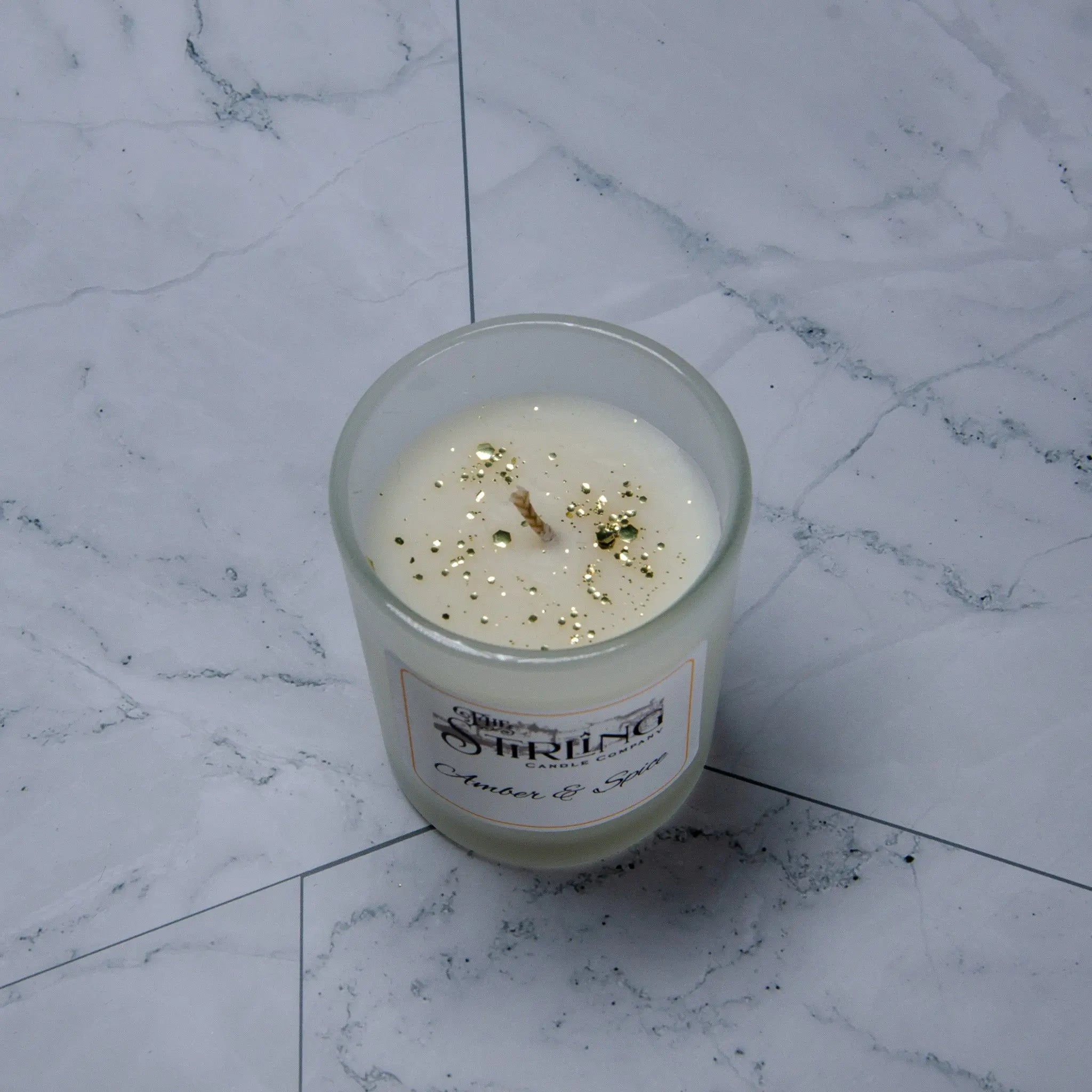 Amber & Spice – Small Candle The Stirling Candle Company