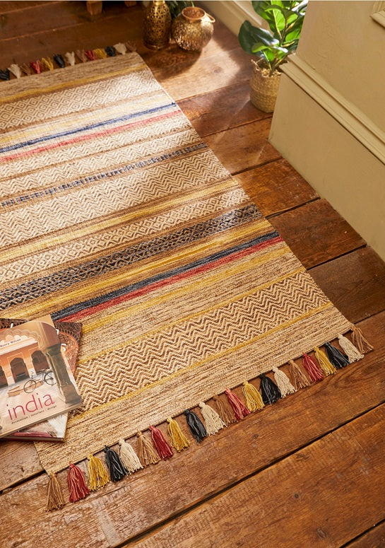 Amara Cotton Hand Loom Rug