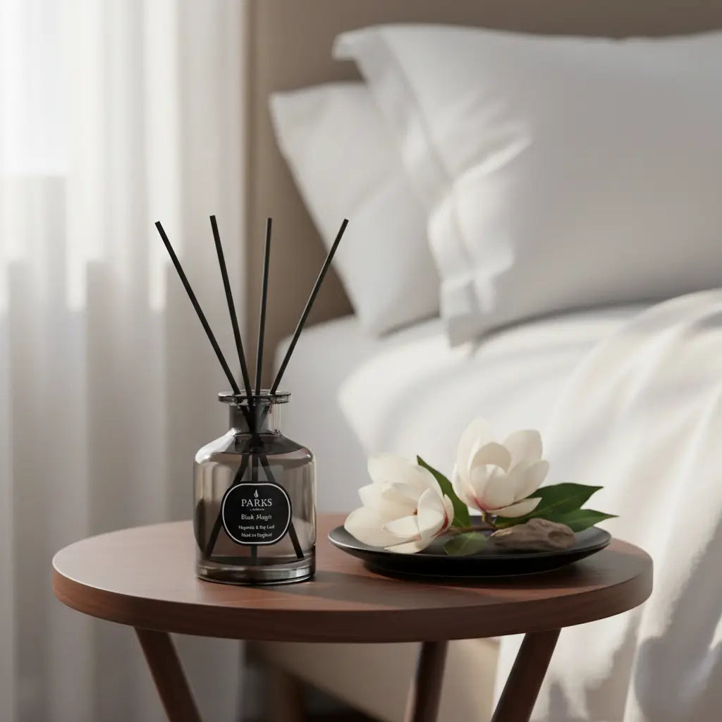 Magnolia & Bay Leaf Reed Diffuser — 100ml Parks Candles